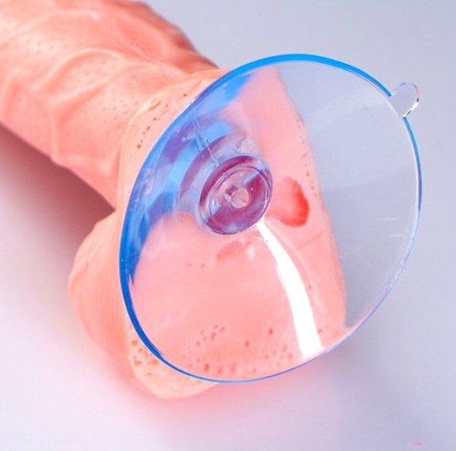 Фигурное мыло-пенис на присоске 13 см, телесное 105 гр фото 4