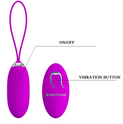 Виброяйцо с беспроводным управлением Pretty Love Joanna фото 8