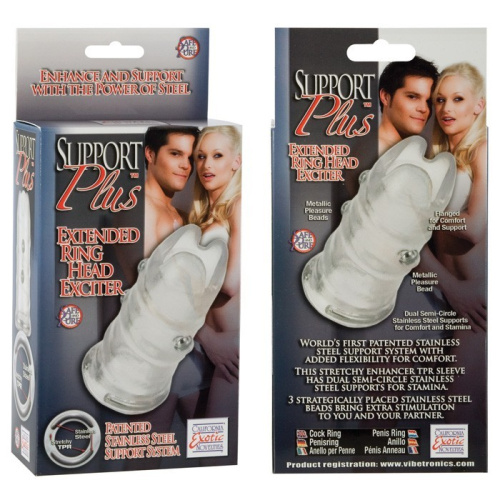 Эрекционная насадка Support Plus фото 5