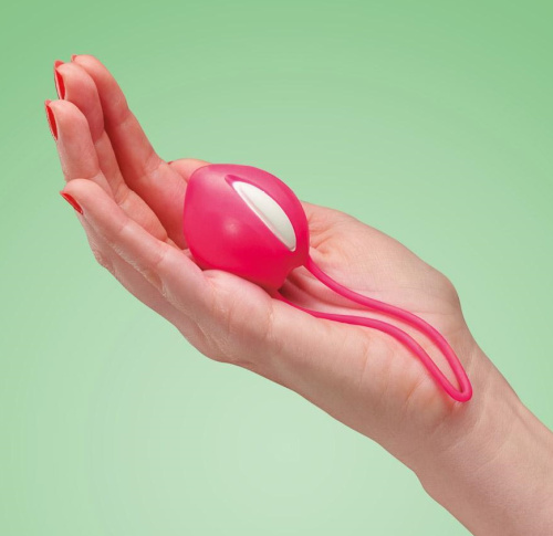 Шарик вагинальный Fun Factory Smartball Uno красно-белый фото 2