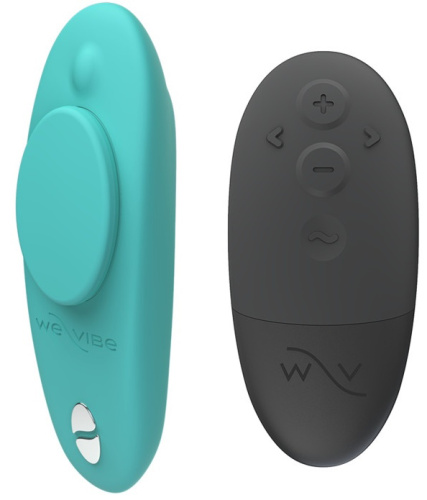Смарт-вибростимулятор клитора We-Vibe Moxie Plus бирюзовый фото 2