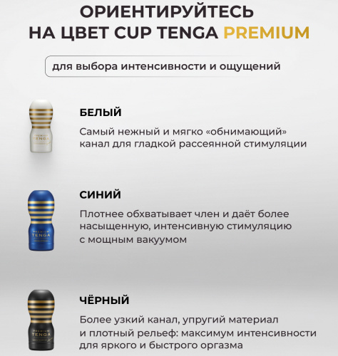 Мастурбатор Tenga Premium Original Vacuum Cup фото 14