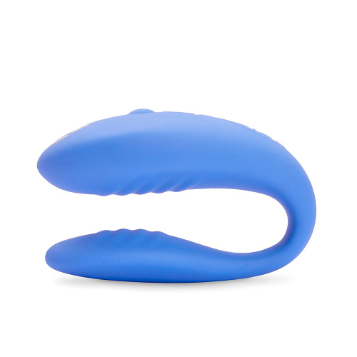 DEMO We-Vibe Match смарт-вибромассажер голубой для пар фото 5