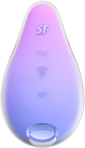 Вакуумно-волновой стимулятор с вибрацией Satisfyer Mermaid Vibes лилово-розовый фото 3