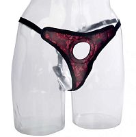 Трусики Oring для страпона Scandal Thong Harness