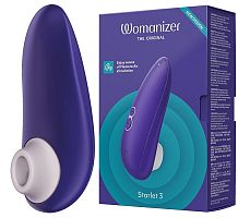 Компактный бесконтактный стимулятор клитора Womanizer Starlet 3 Indigo