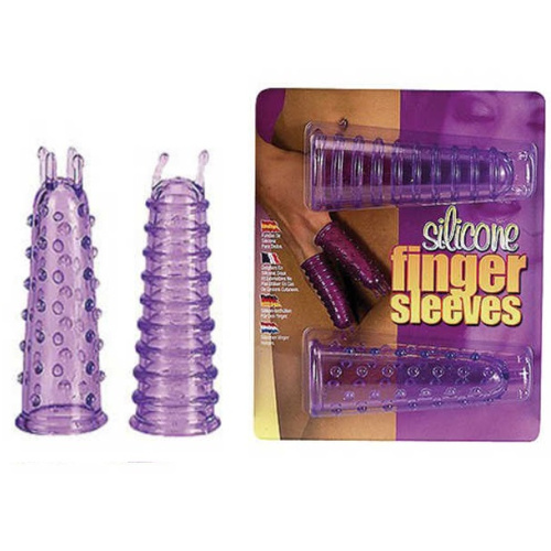 Силиконовые насадки на пальцы для стимуляции клитора фото 2