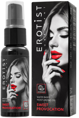 Съедобный гель Erotist Sweet Provocation Watermelon со вкусом арбуза 30 мл