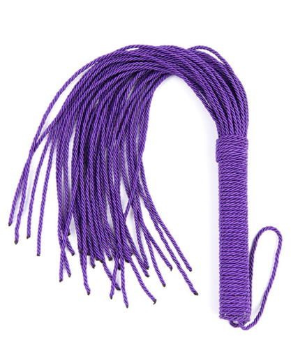 Мягкая плеть фиолетового цвета 48 см фото 3