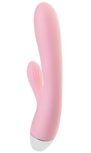 Перезаряжаемый вибратор с пульсацией и функцией нагрева Jos Milly фото 4