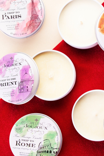 Массажная свеча Petits Joujoux Paris ваниль и сандал 33 гр фото 2