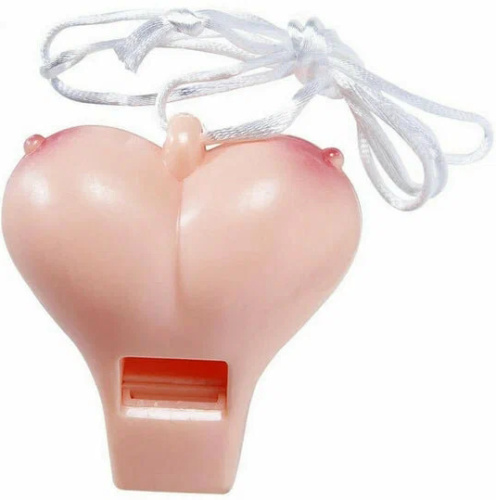 Сувенирный свисток Boobs на веревочке фото 3