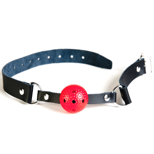 Кляп Toyfa Theatre, ABS пластик, красный фото 2