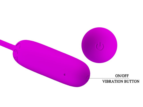 Классическое перезаряжаемое виброяйцо Pretty Love Joyce пурпурное фото 6