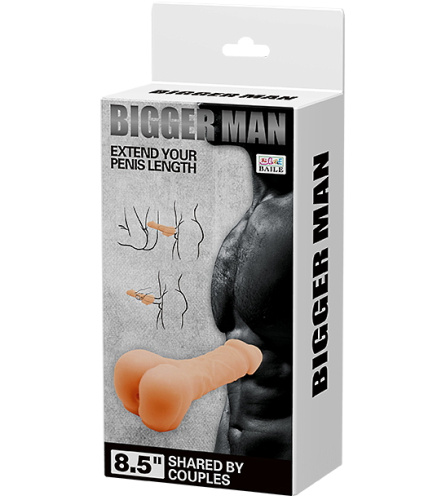 Насадка-мастурбатор Bigger Man фото 6