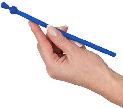 Силиконовый уретральный буж с заглушкой Penisplug фото 3