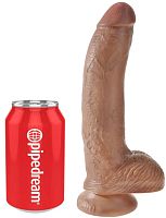 Фаллоимитатор с присоской King Cock with Balls 23 см