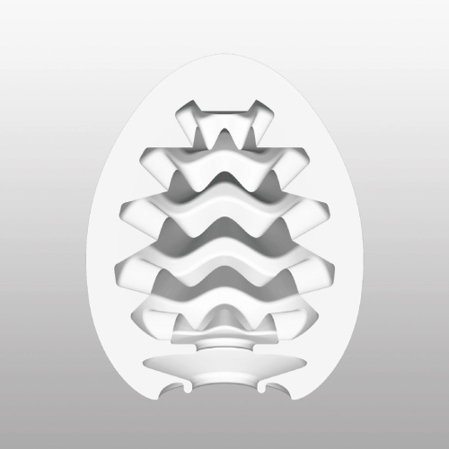 Мастурбатор яйцо Tenga Egg Wavy 2 Cool с охлаждающим эффектом фото 2