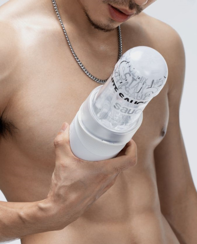 Автоматический мастурбатор Extra Sauce с функцией вращения и эффектом всасывания фото 11