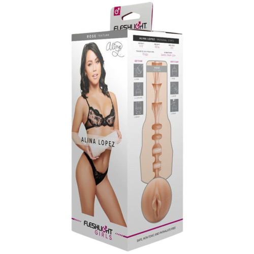Вагина-мастурбатор Fleshlight Girls Signature Alina Lopez Rose фото 5