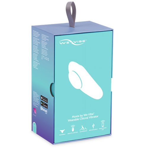 Смарт-вибростимулятор клитора We-Vibe Moxie бирюзовый фото 11