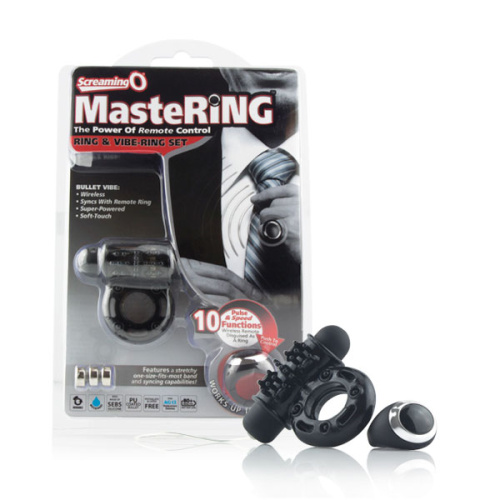 Виброкольцо с перстнем-контроллером Mastering фото 4