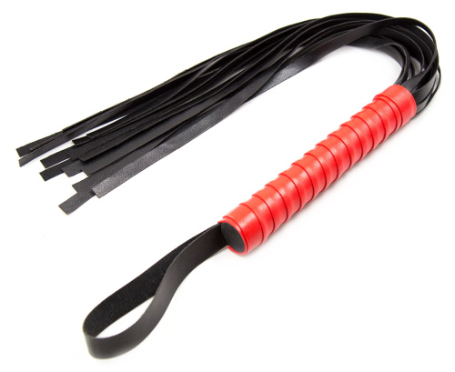 Черно-красный эротический набор для БДСМ игр из 8 игрушек фото 4