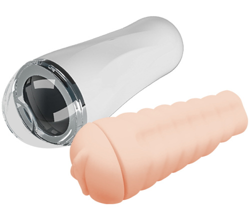 Реалистичный мастурбатор в колбе вагина фото 7