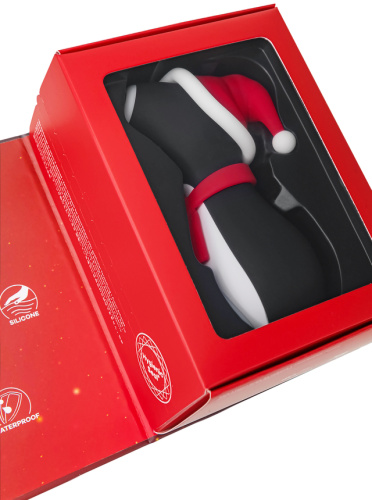 Бесконтактный стимулятор клитора Satisfyer Penguin Holiday Edition фото 14