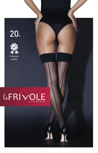 Чулки черные со стрелками S/M фото 3