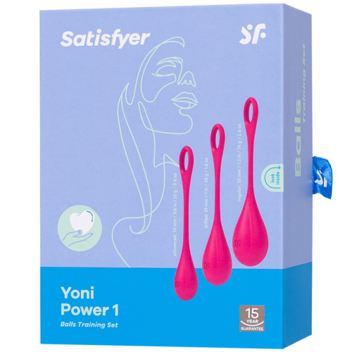 Вагинальные шарики Satisfyer Yoni Power 1 красные фото 9