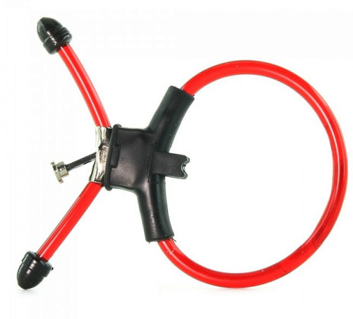 Красное эрекционное лассо Red Sling фото 2