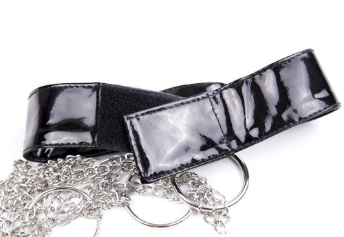 Топ из металлических цепочек и трусики фото 6