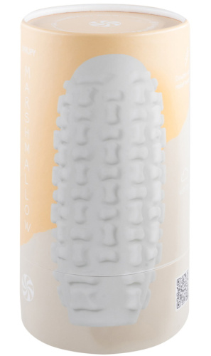 Мастурбатор Marshmallow Syrupy White фото 6