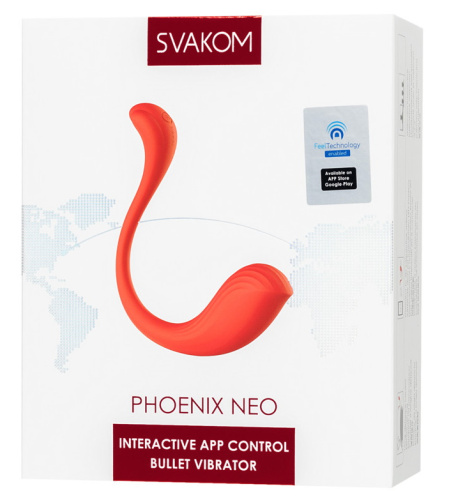 Интерактивный смарт-стимулятор Svakom Phoenix Neo фото 14