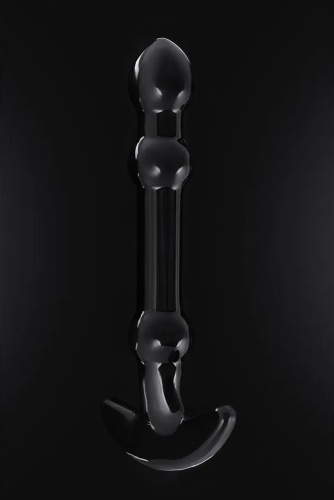 Нереалистичный анальный плаг из стекла Sexus Glass 19 см фото 8