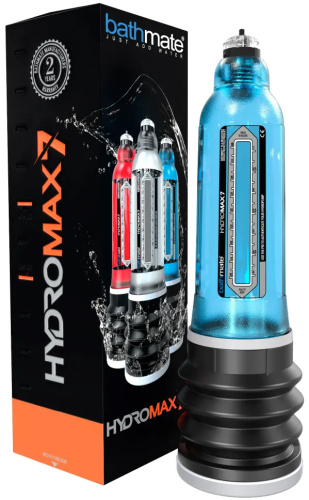 Гидропомпа Bathmate HydroMax7 Aqua синяя