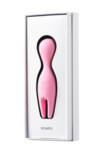 Вибратор двойной Svakom Nymph, бледно-розовый