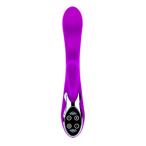 Многоскоростной вибромассажер с клиторальным стимулятором Pretty Love Passion фото 2