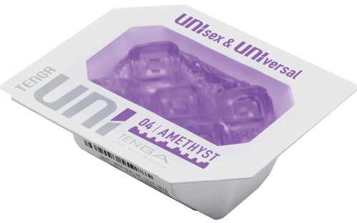 Мастурбатор Tenga Uni Amethyst фиолетовый фото 10