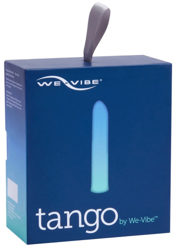 Мини-вибратор We-Vibe Tango перезаряжаемый голубой фото 16
