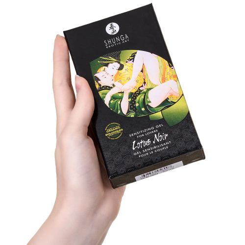Возбуждающий гель для пар Shunga Черный Лотос 60 мл фото 4