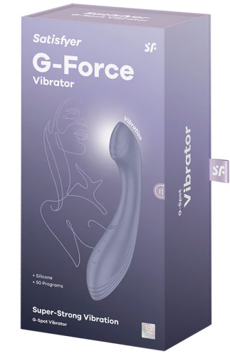 Вибратор для точки G Satisfyer G-Force сиреневый фото 10
