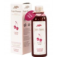 Согревающий интимный эликсир со вкусом Горячая Вишня 130 гр