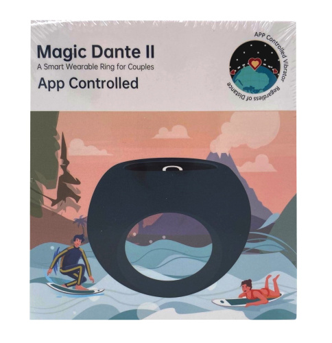 Эрекционное смарт-виброкольцо с датчиком движения Magic Motion Dante II фото 11