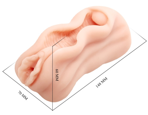 Мастурбатор-вагина с необычным дизайном Crazy Bull фото 8