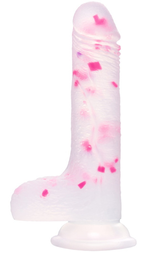 Прозрачный фаллоимитатор Crowley 18 см фото 3