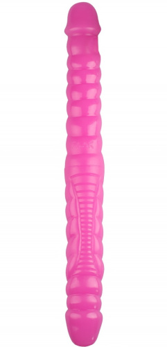 Двухголовый спиралевидный фаллоимитатор 43 см