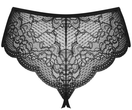 Откровенный трусики с доступом и белыми жемчужинами Pearlove XS/S фото 5