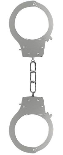 Металлические наручники Ouch Beginners Handcuffs